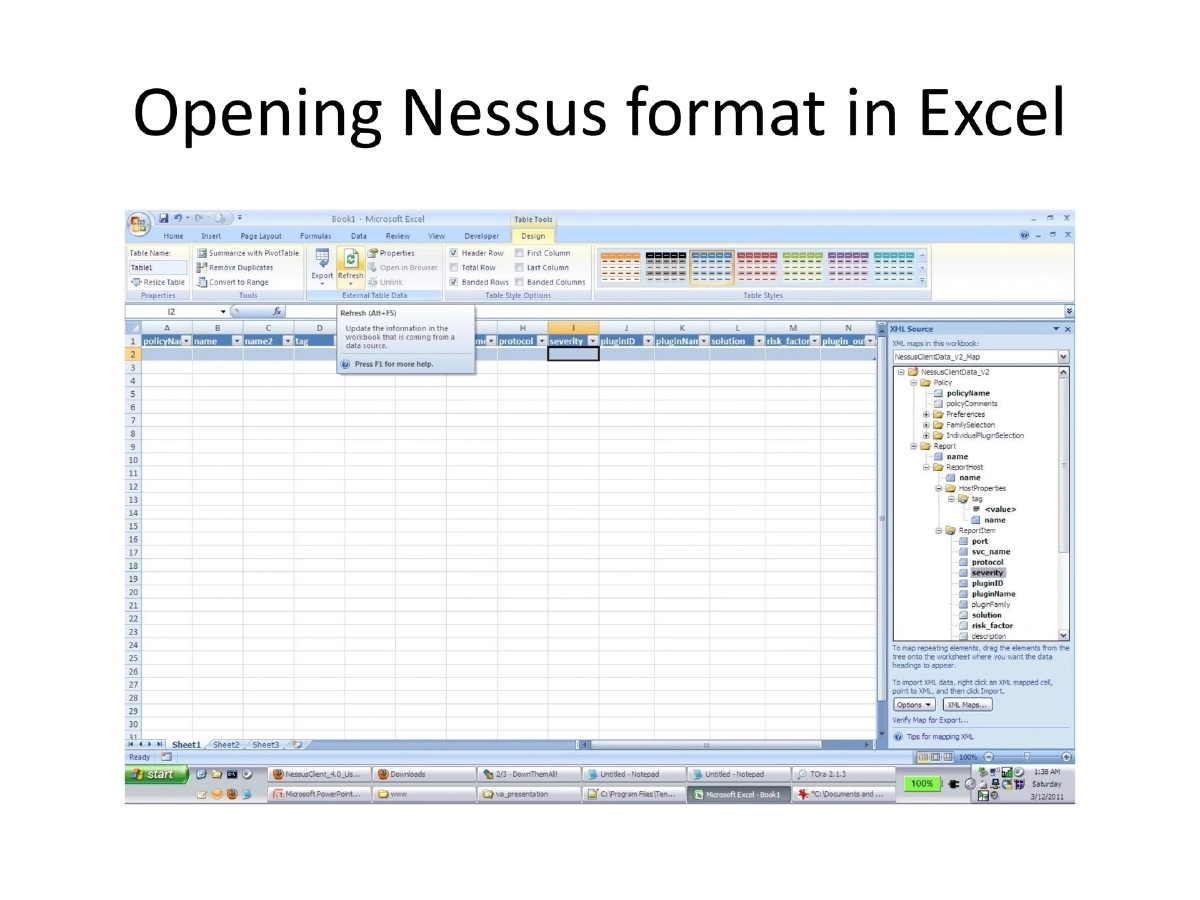 Slide 18 of Nessus Reporting Karma