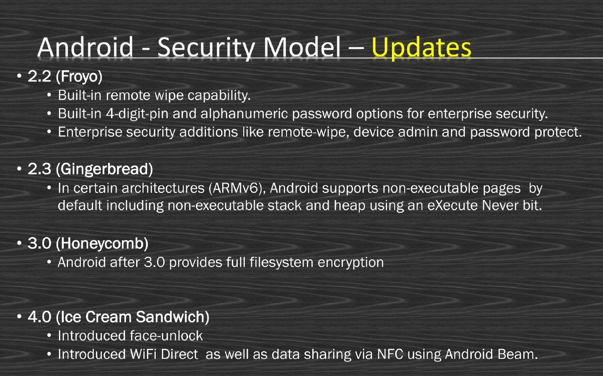 Slide 11 of Android Village