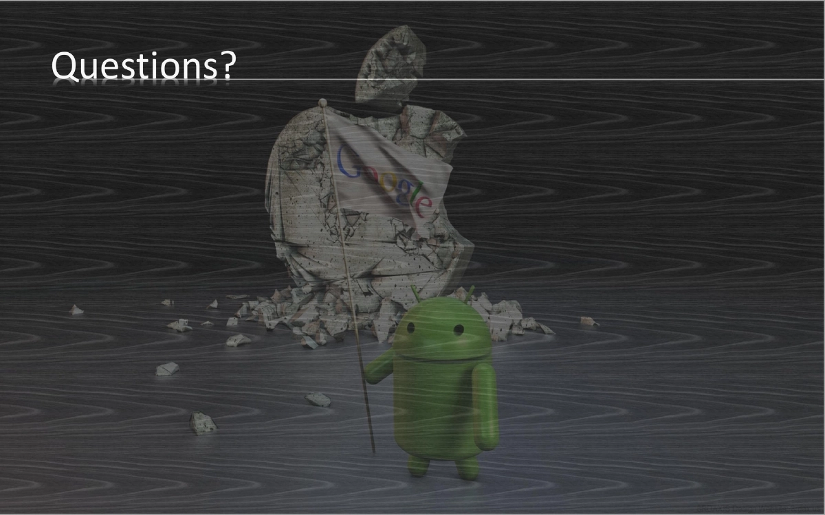 Slide 38 of Android Village