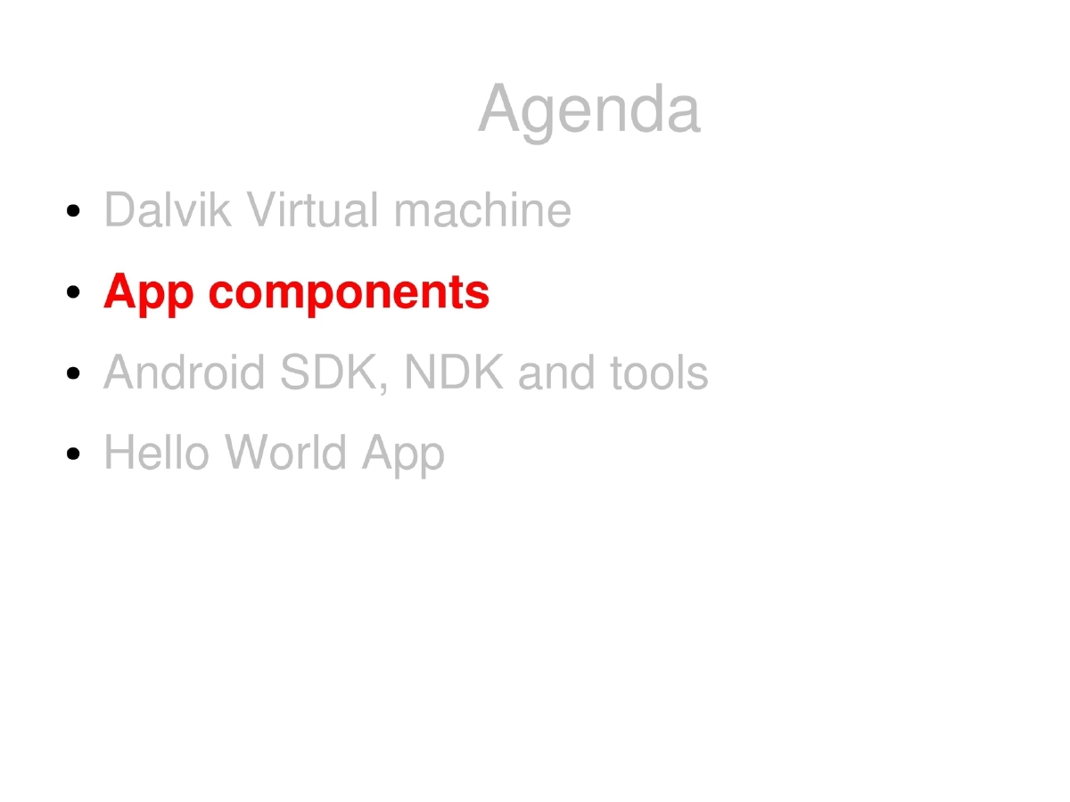 Slide 34 of Deep Dive Android Cocon