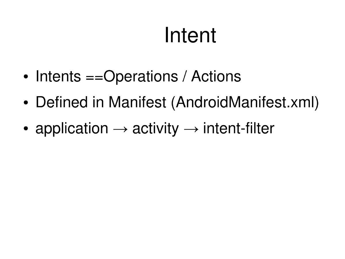 Slide 38 of Deep Dive Android Cocon