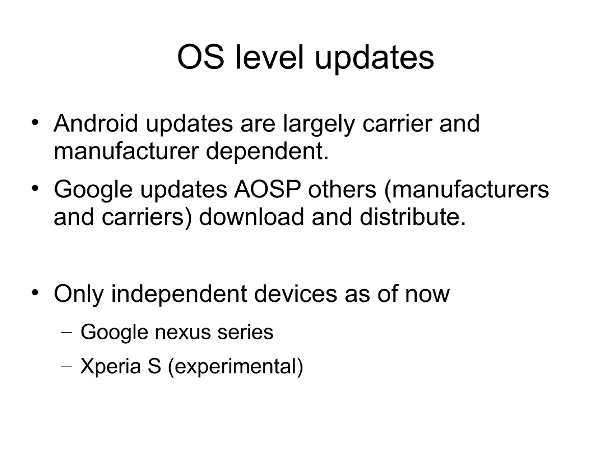 Slide 64 of Deep Dive Android Cocon