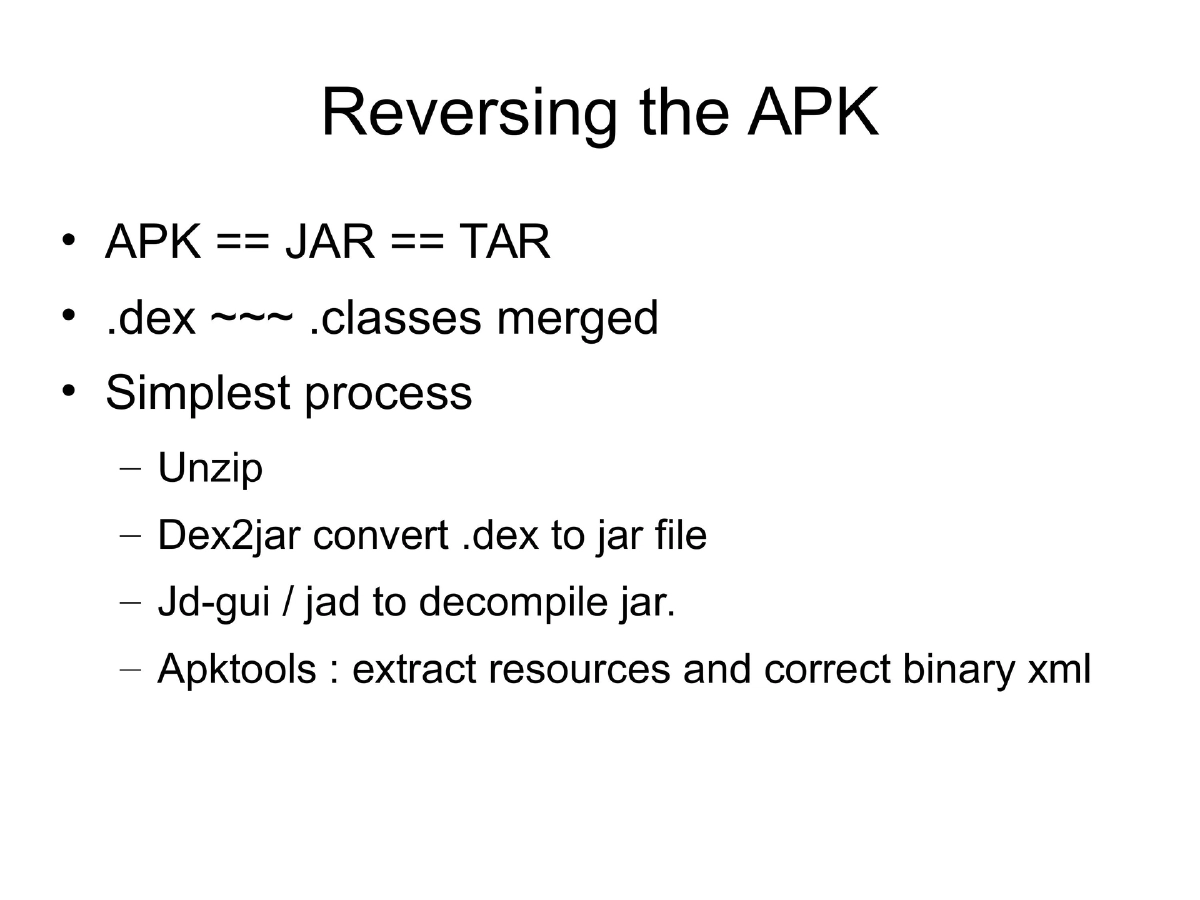 Slide 71 of Deep Dive Android Cocon