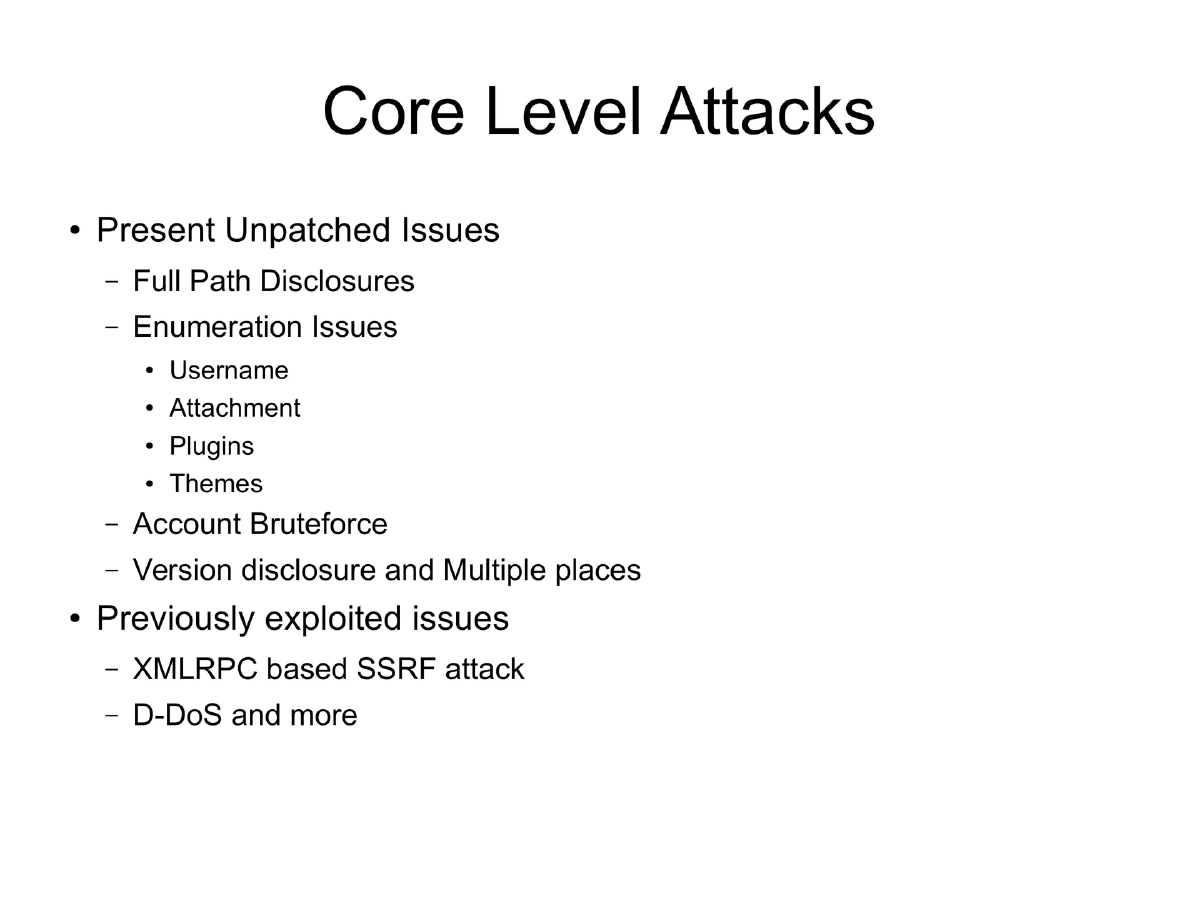 Slide 13 of Secure Wordpress Null Bhachav