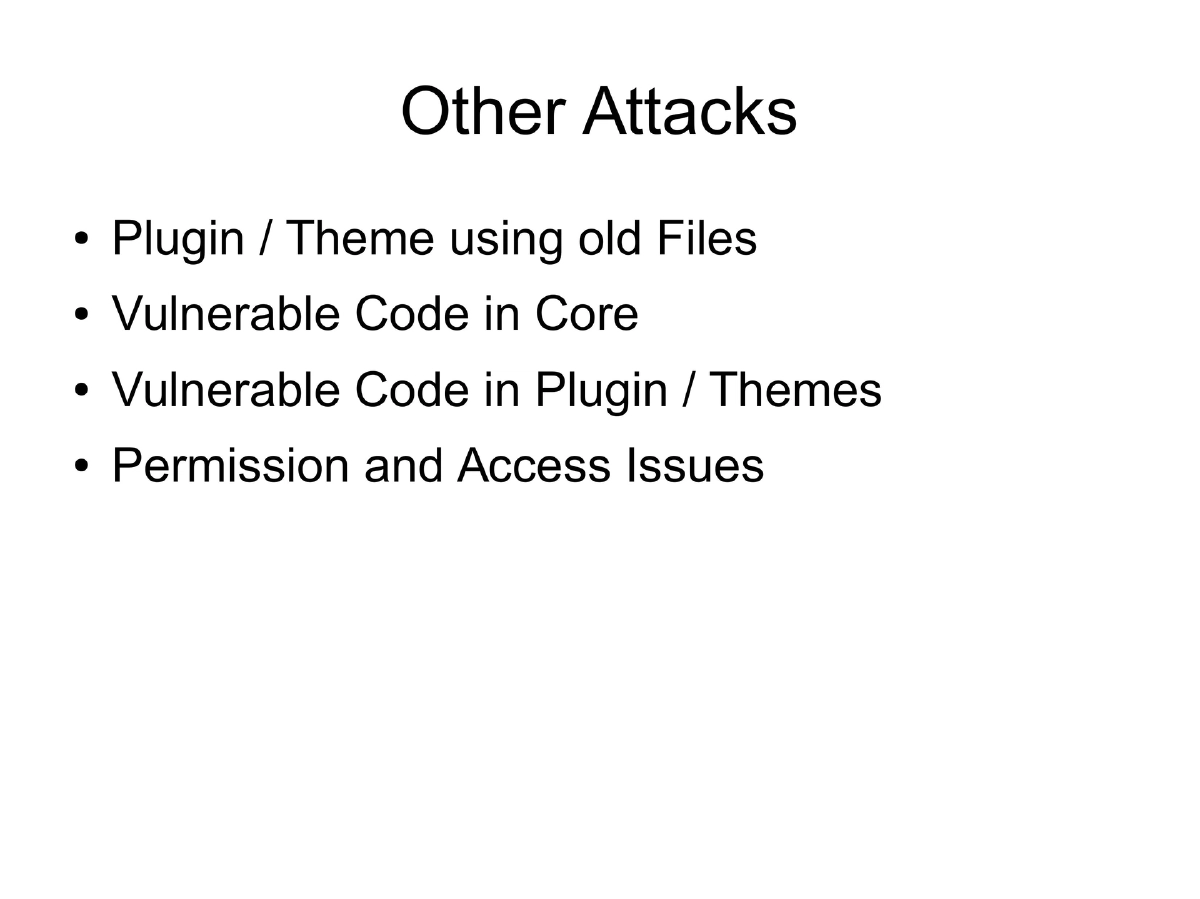 Slide 14 of Secure Wordpress Null Bhachav
