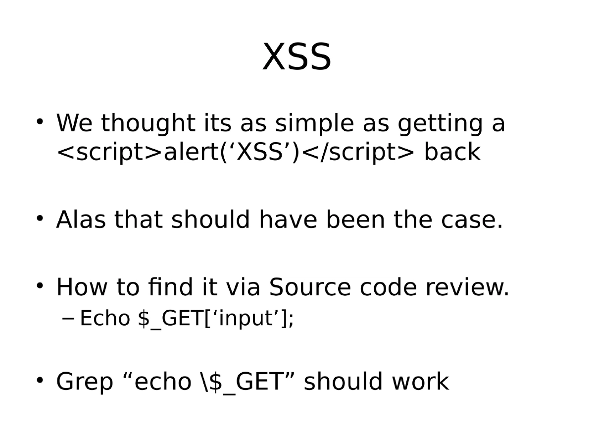 Slide 28 of C0c0n Source Code Review