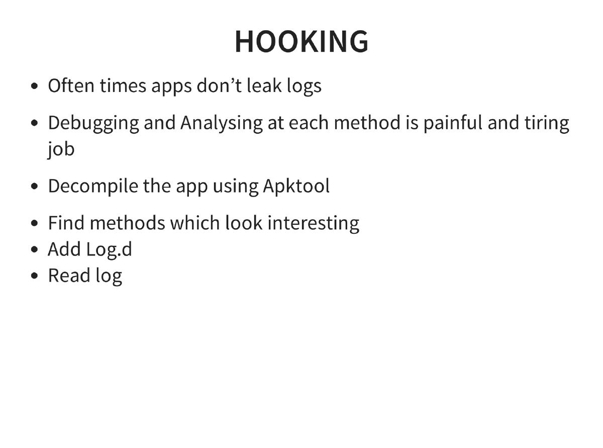 Slide 98 of Nullcon Android