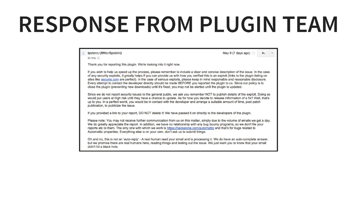 Slide 7 of Tale Of Forgotten Disclosure