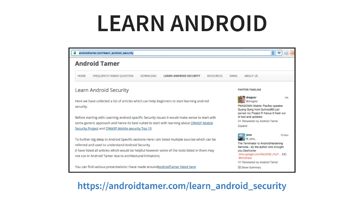 Slide 15 of BlackHat USA Arsenal Androidtamer