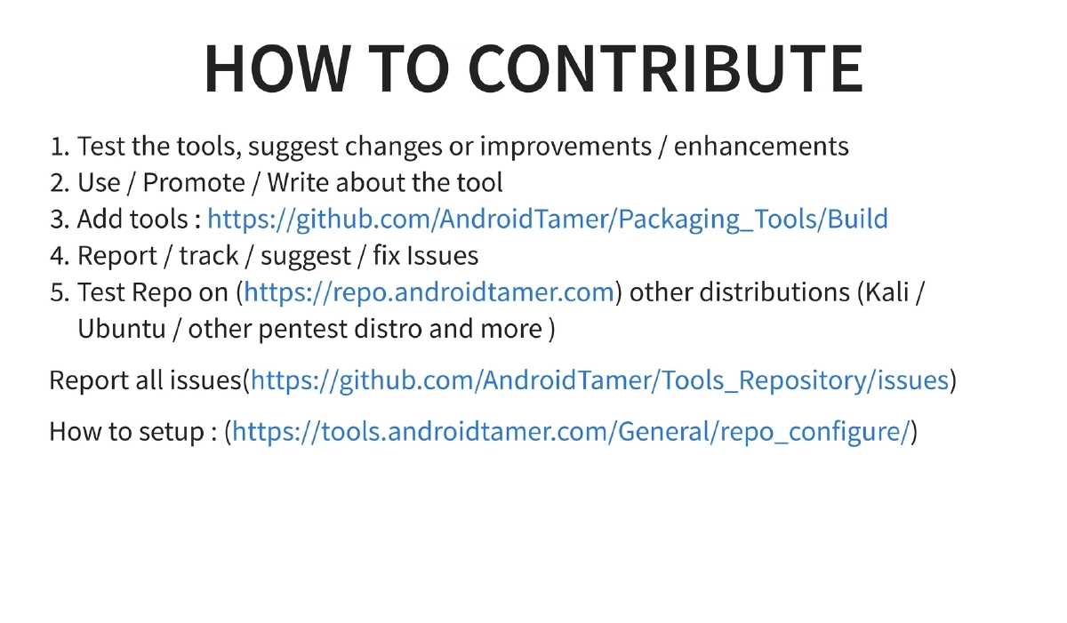 Slide 24 of BlackHat USA Arsenal Androidtamer