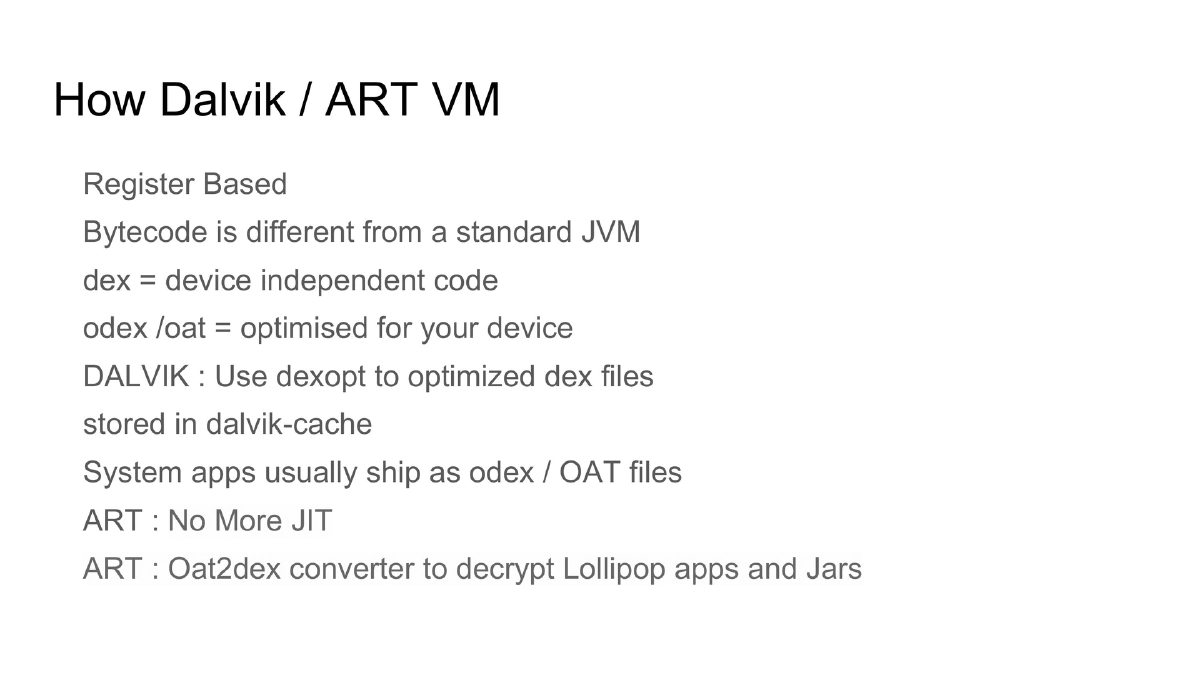 Slide 26 of Nullcon Extreme Android