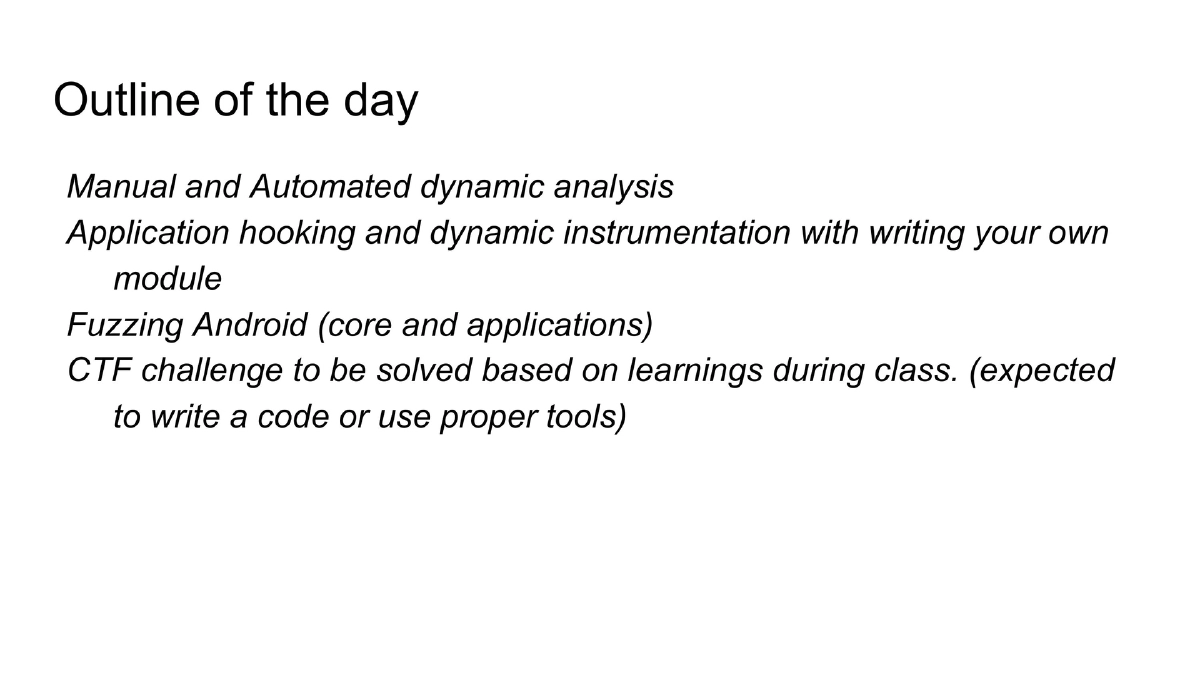 Slide 54 of Nullcon Extreme Android