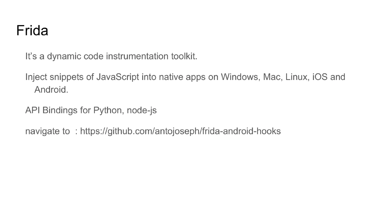 Slide 65 of Nullcon Extreme Android