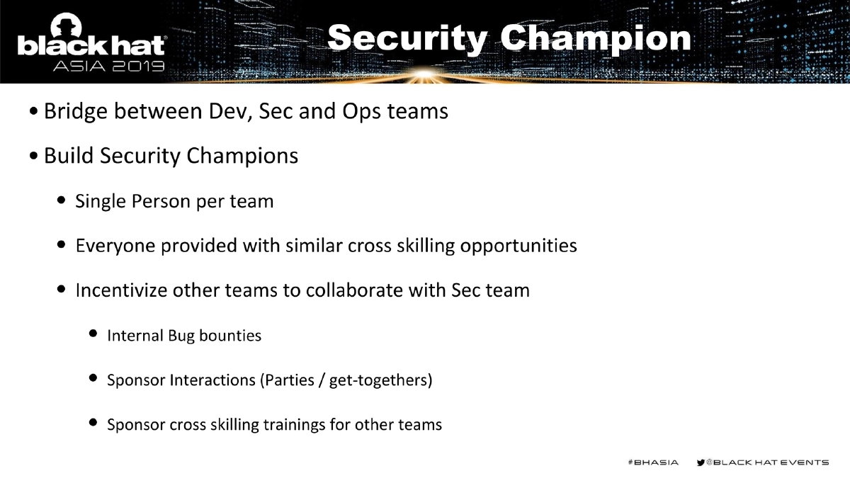 Slide 17 of BlackHat Asia DevSecOps