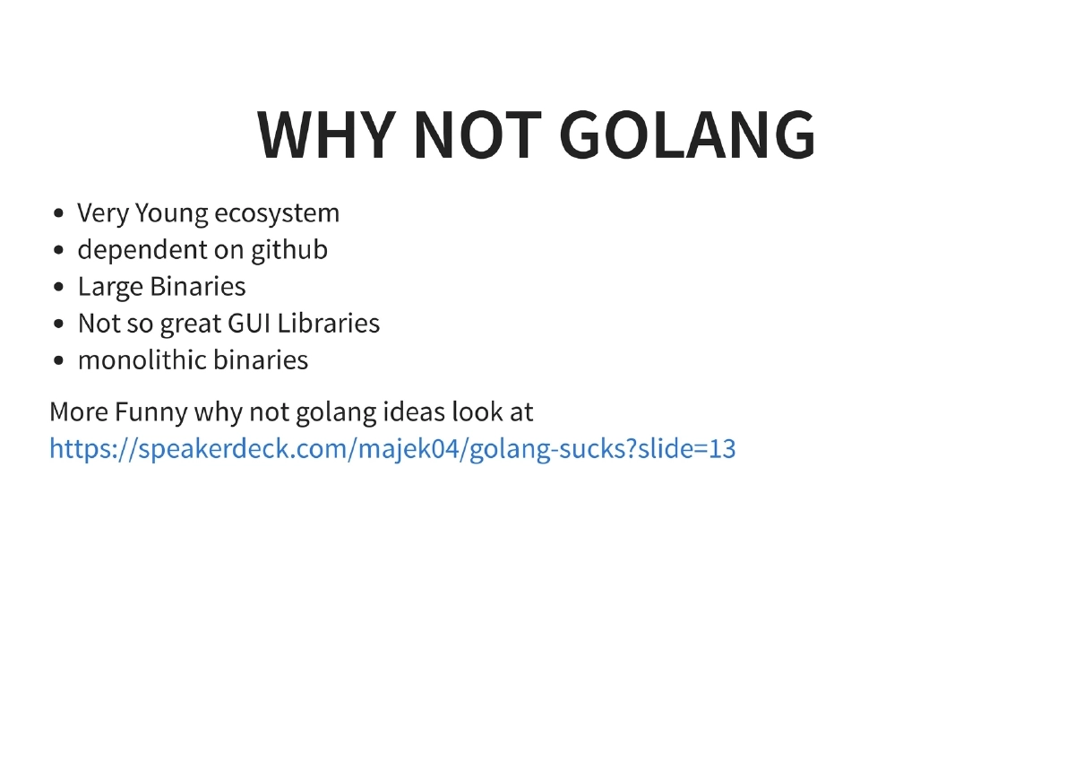 Slide 7 of Golang For Pentesters