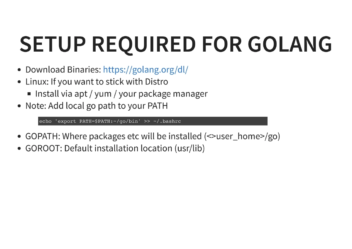 Slide 9 of Golang For Pentesters