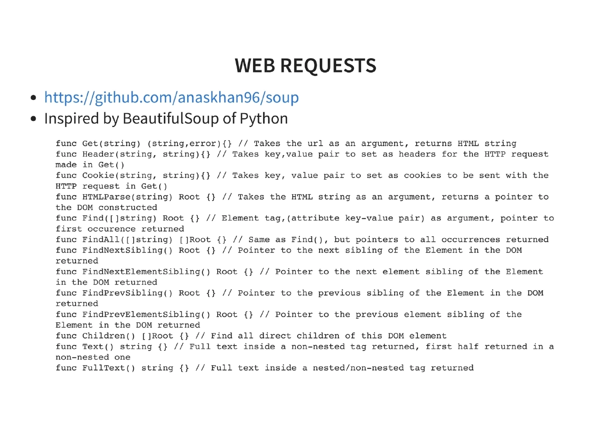 Slide 21 of Golang For Pentesters
