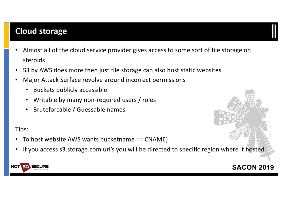 Slide 28 of Sacon Cloud Pentesting