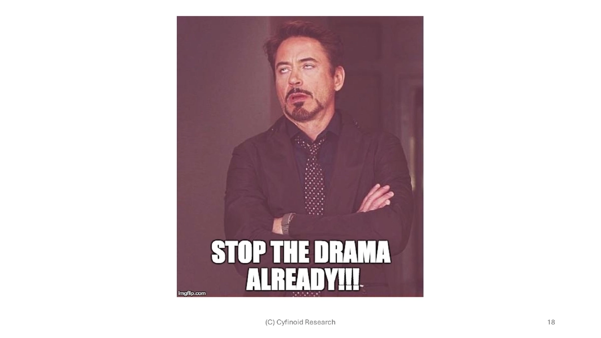 Slide 18 of Bsides Bangalore Sbom Fad Future