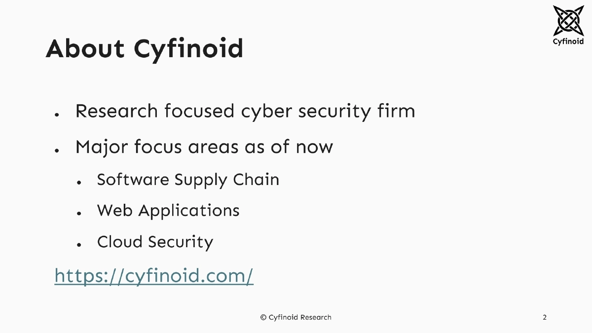 Slide 2 of Reducing Attack Surface Security Days Japan