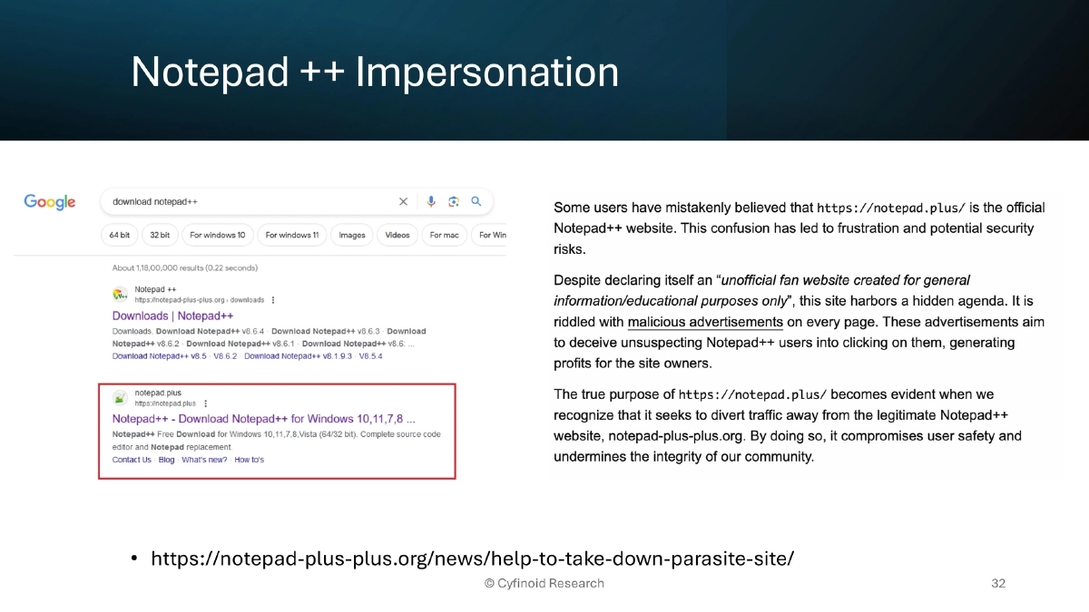 Slide 32 of Supply Chain Owasp London