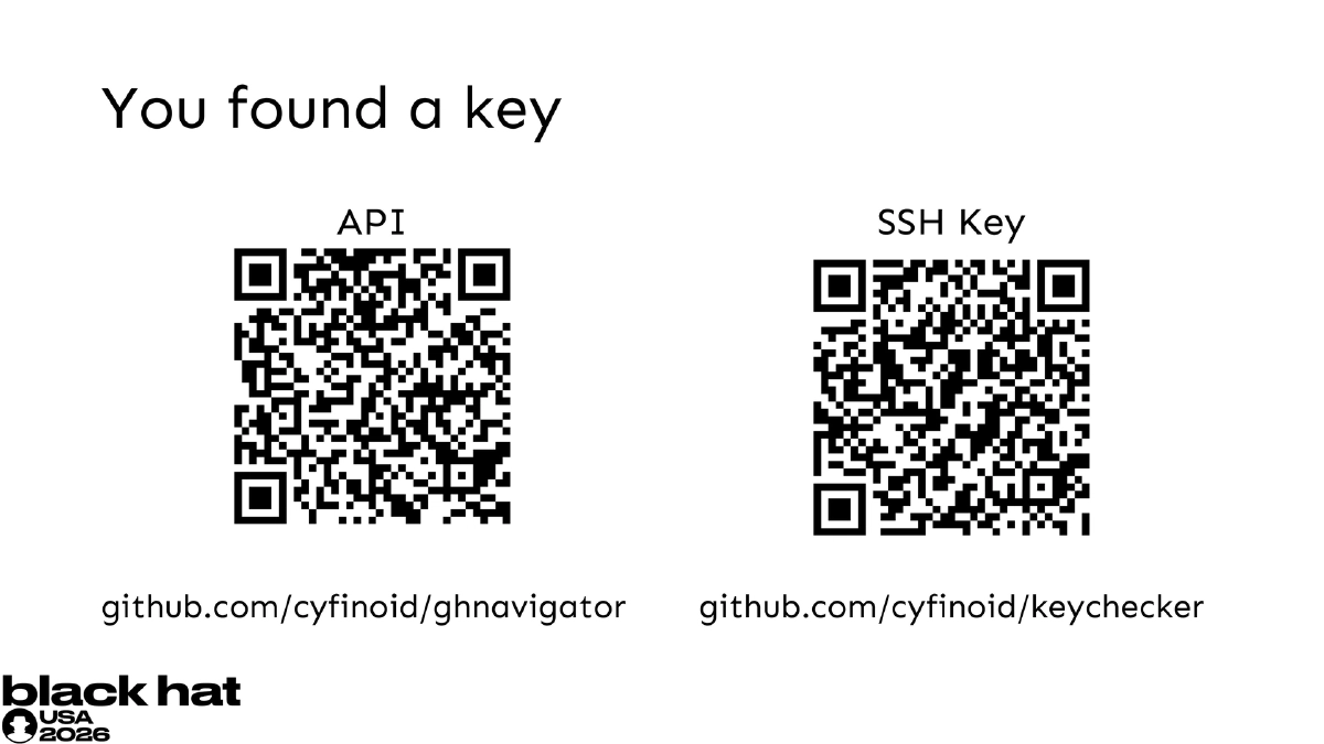 Slide 4 of KeyChecker - BlackHat USA 2026 Arsenal