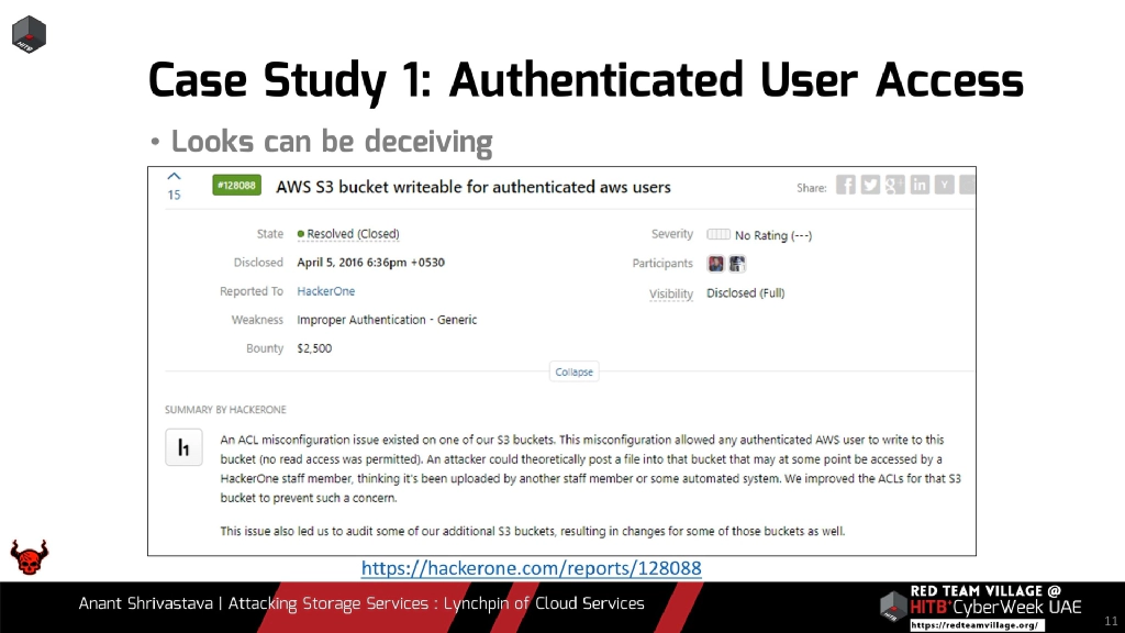Slide 11 of Attacking Storage Services : The Lynchpin of Cloud Services