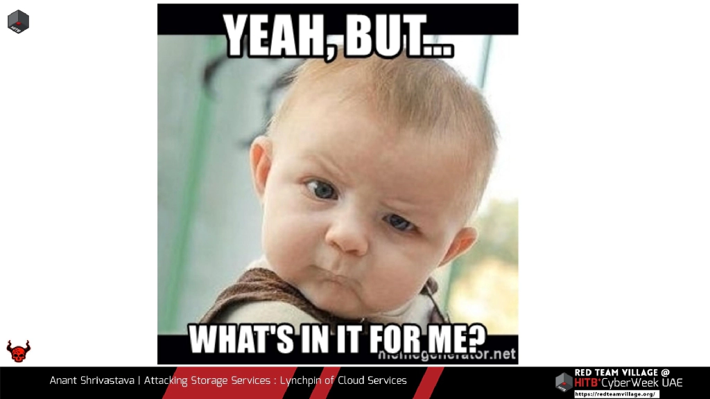 Slide 14 of Attacking Storage Services : The Lynchpin of Cloud Services