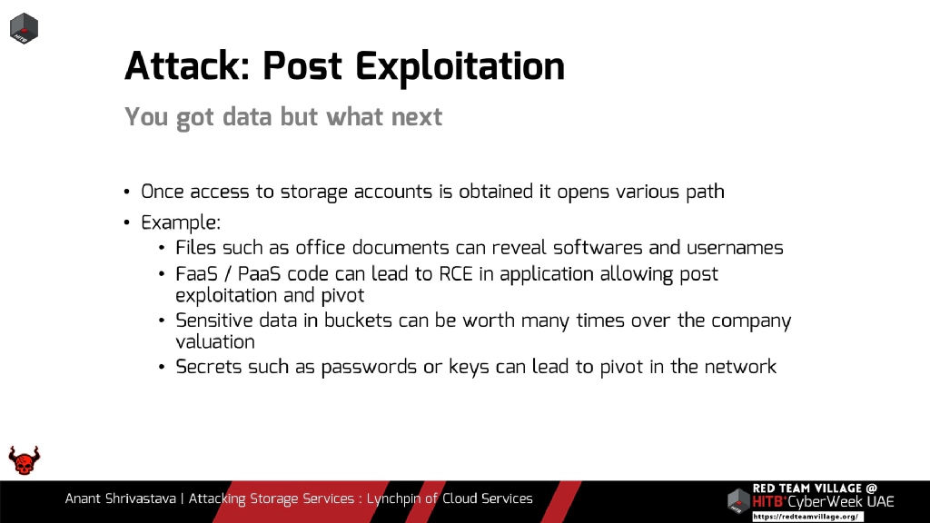 Slide 31 of Attacking Storage Services : The Lynchpin of Cloud Services