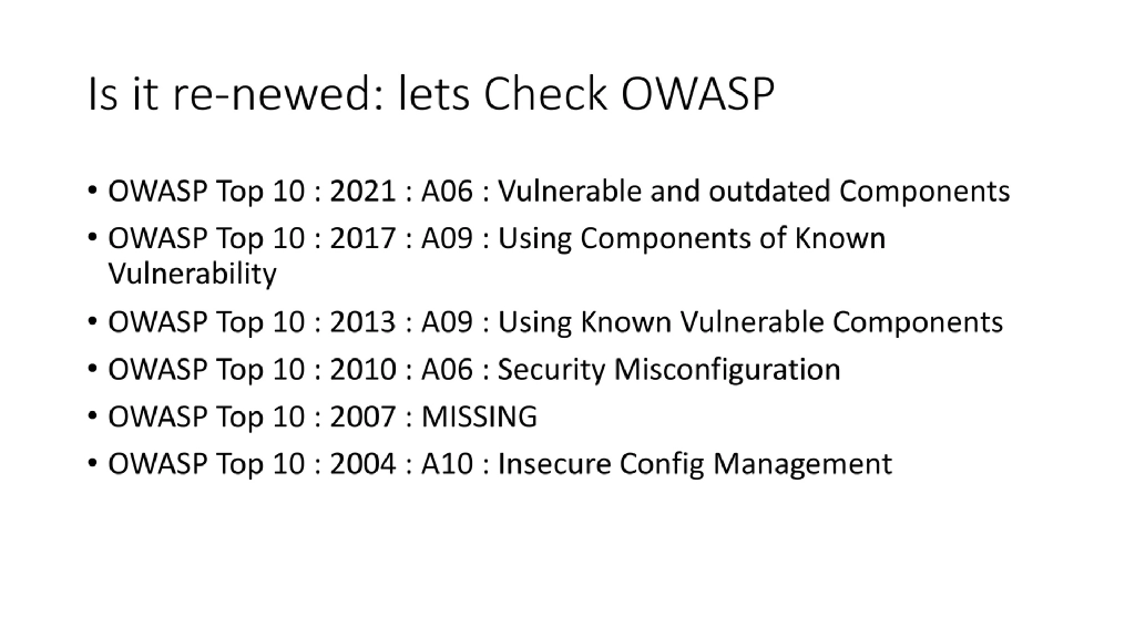 Slide 9 of Beyond the Code / SBOM: Supply Chain Security