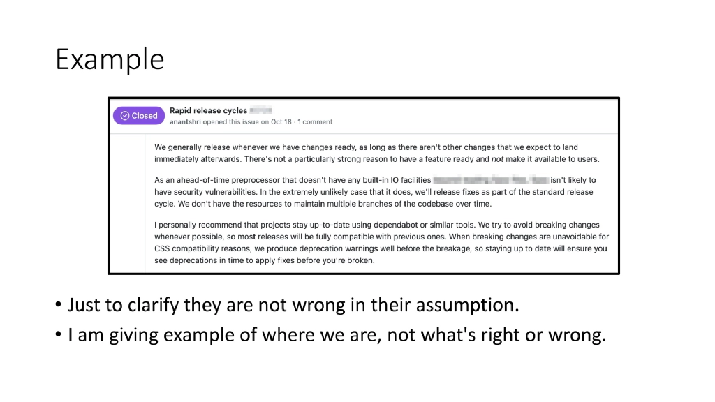 Slide 15 of Beyond the Code / SBOM: Supply Chain Security