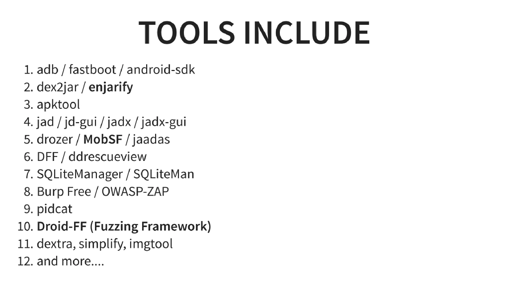 Slide 7 of Arsenal : AndroidTamer