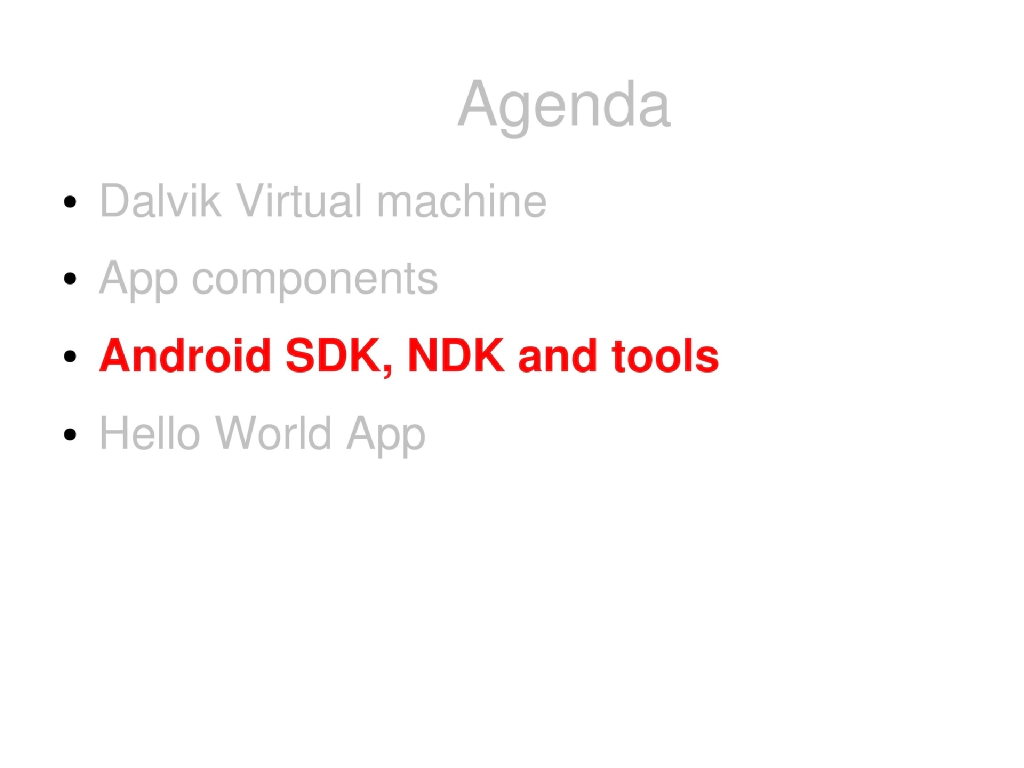 Slide 43 of Deep Dive Android