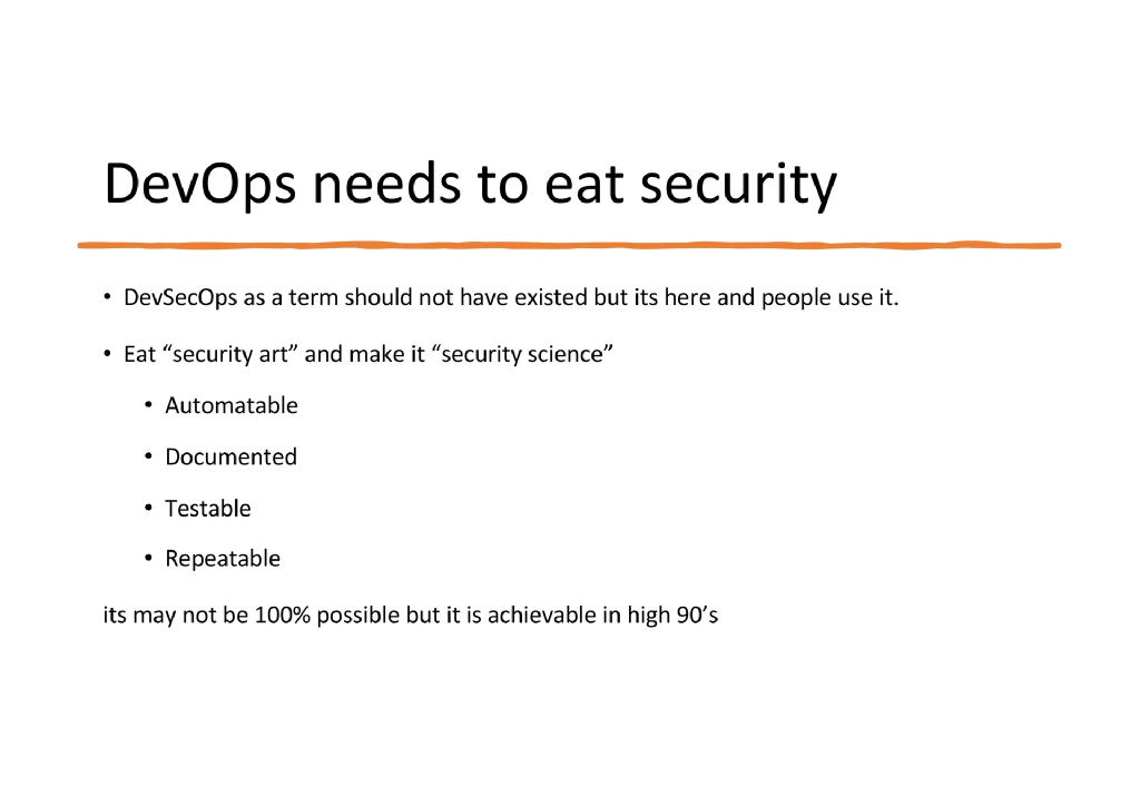 Slide 16 of Developer Security Based on 15 Years Experience