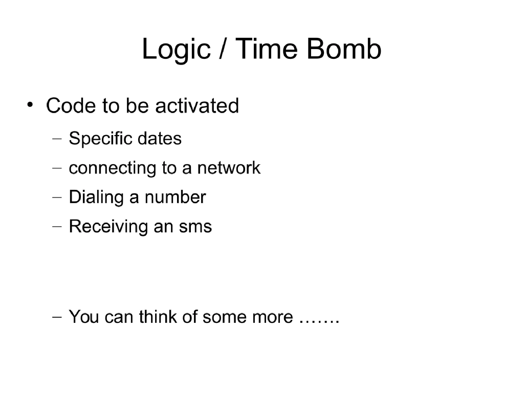 Slide 55 of Android Security Workshop