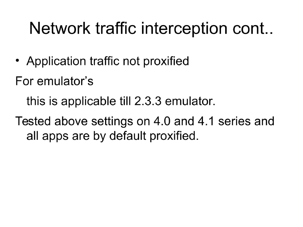 Slide 69 of Android Security Workshop