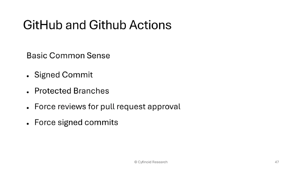 Slide 46 of Beyond Dependencies: The Real Picture of Software Supply Chain Security