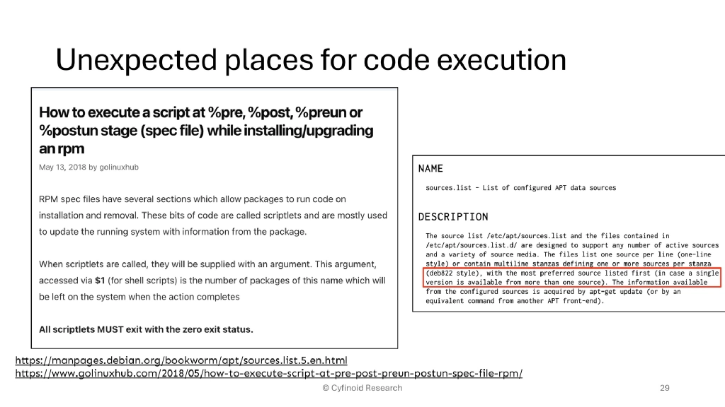Slide 29 of You secured your code dependencies, is that enough?
