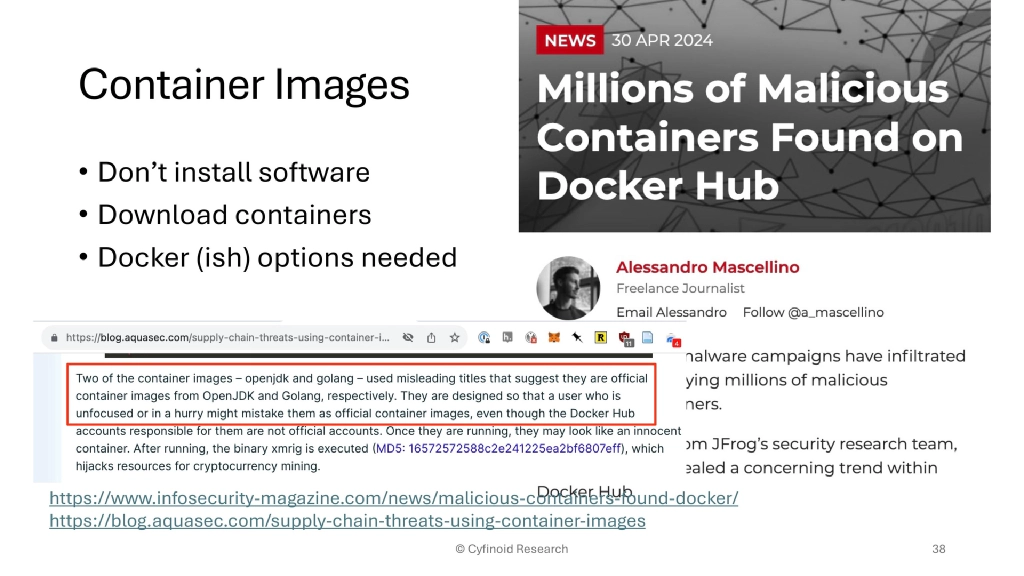 Slide 38 of You secured your code dependencies, is that enough?